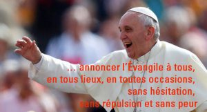 annonce évangile - pape François