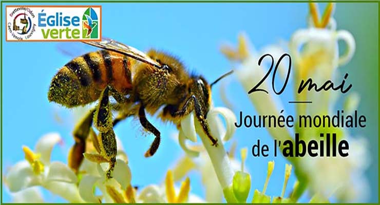 [20.5.22] Église verte : Journée nationale de l’abeille