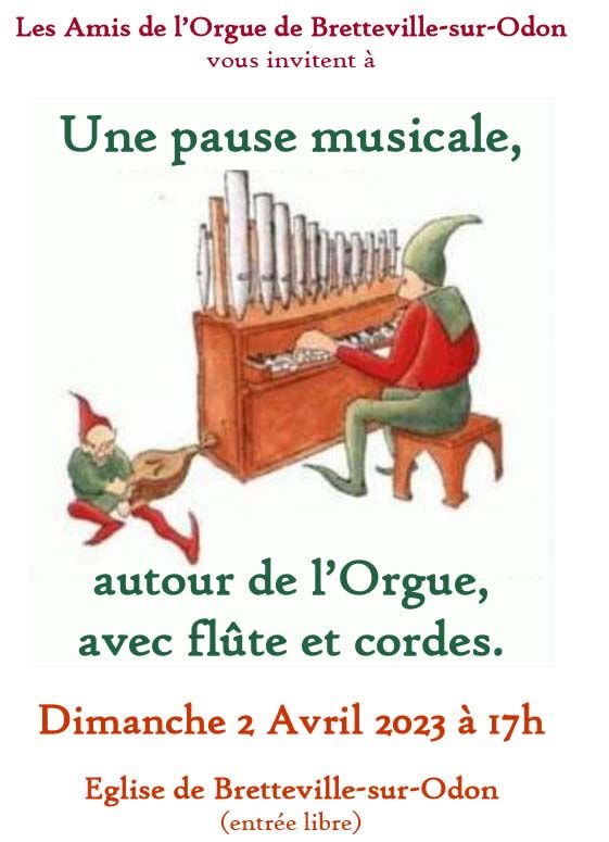 [2.4.23] Amis de l’orgue : pause musicale