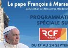 pape françois à Marseille