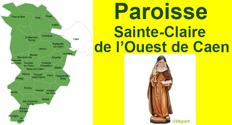 Sainte-Claire de l’Ouest de Caen : notre nouvelle paroisse avec ses 32 clochers